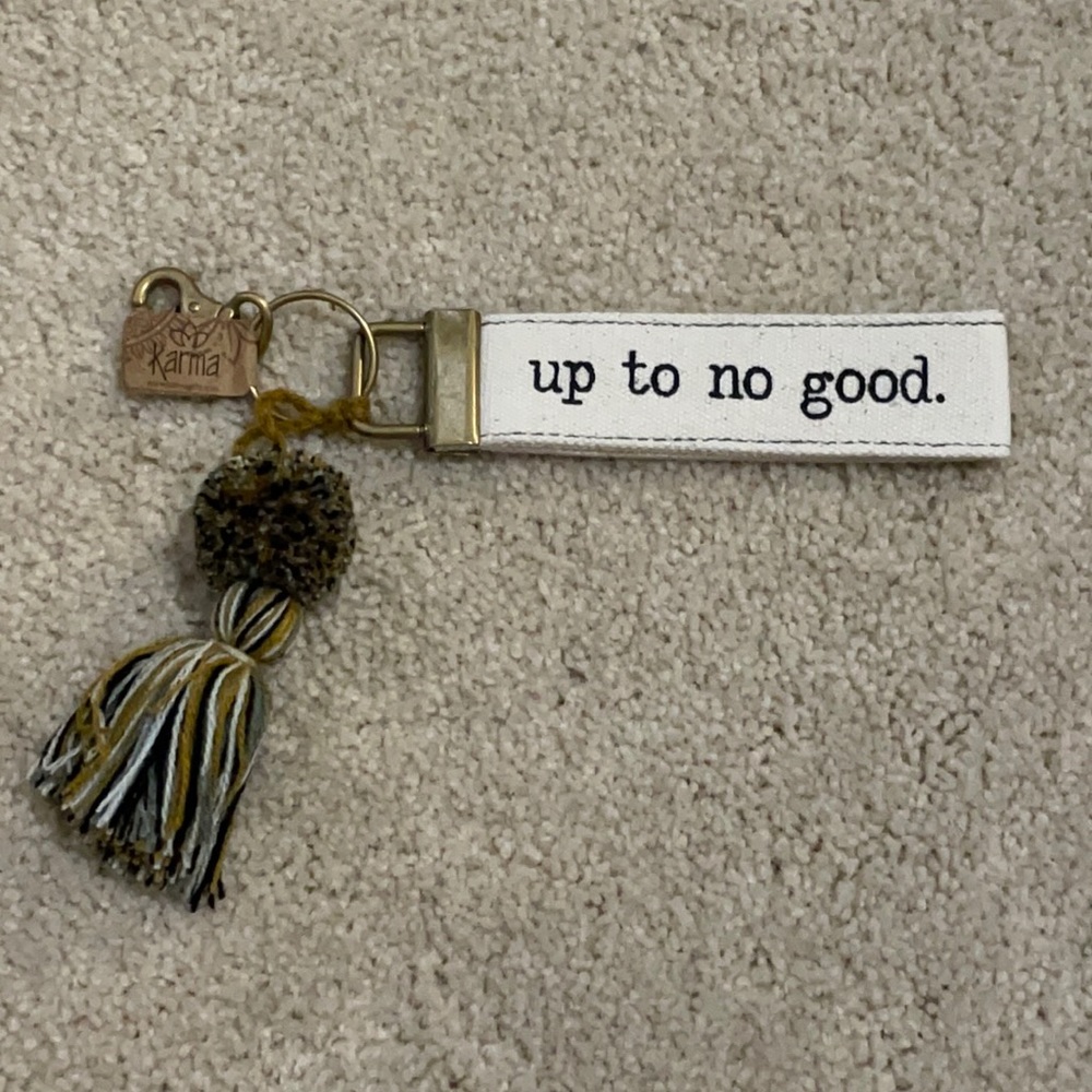 Up To No Good Key Chain